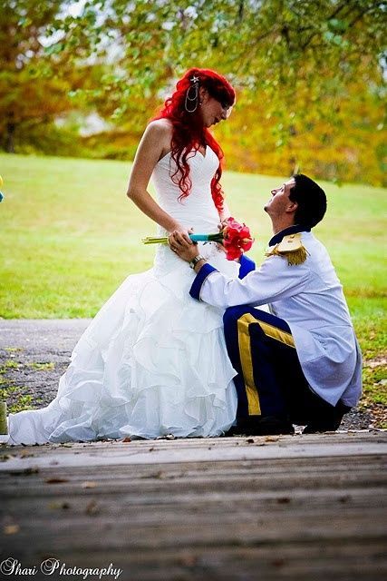 Dreaming of The Little Mermaid: 3 Lessons for a Shell-Inspired Romantic Wedding♡にて紹介している画像