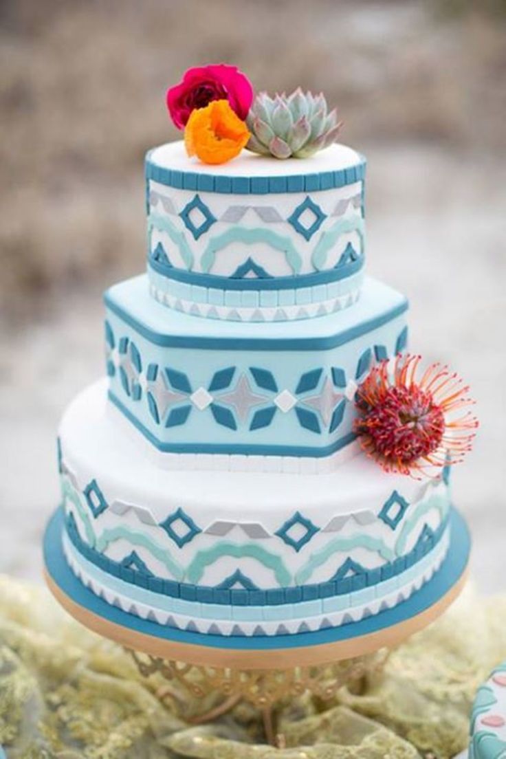 モザイクが可愛いwedding cake12♡にて紹介している画像