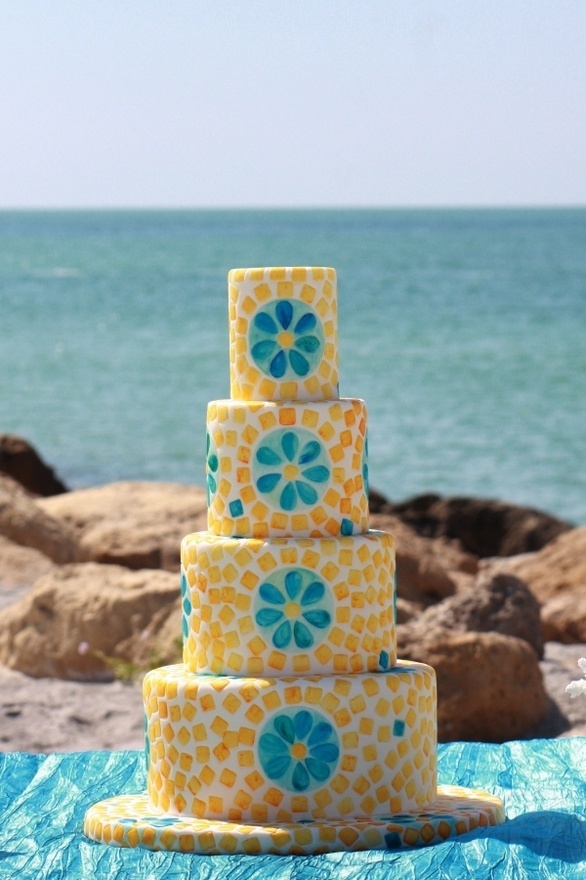 モザイクが可愛いwedding cake12♡にて紹介している画像