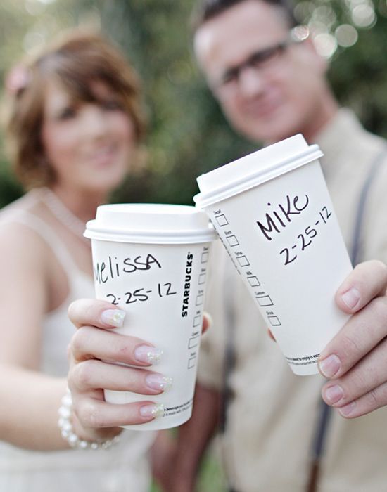 Trending in the USA! Couples are Getting Married at Starbucks! ❤️にて紹介している画像