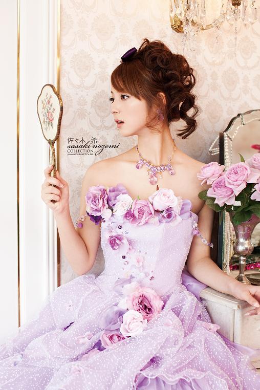 Sexy? Rapunzel? The Colored Dress is Perfect with Flower Designs!! *Purple Edition*にて紹介している画像