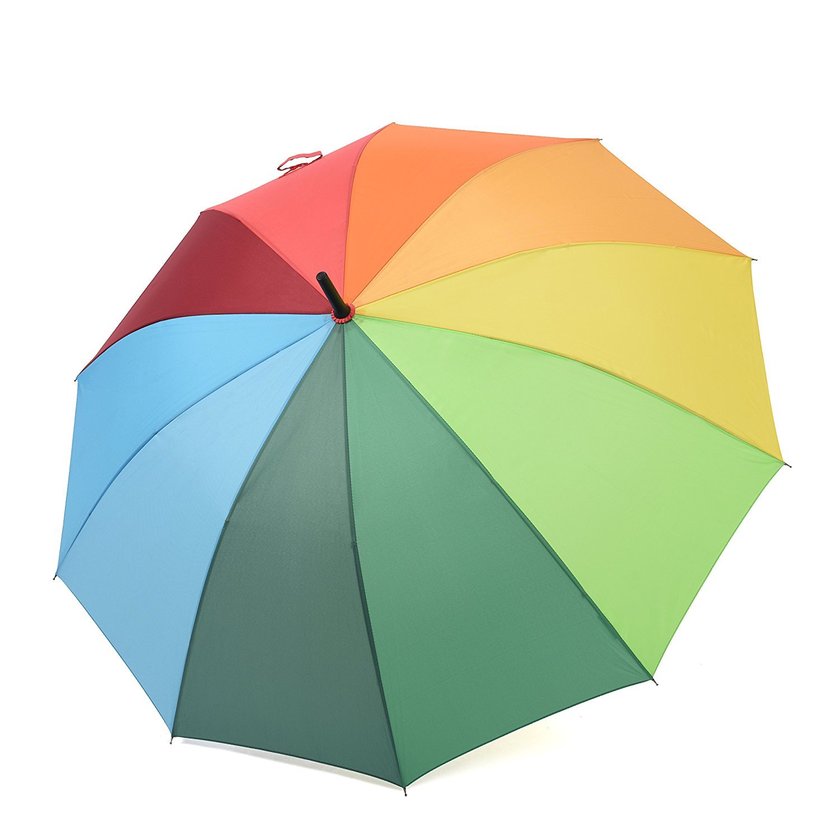 The Colorful Rainbow Umbrella Available at Flying Tiger: A Must-Have Photography Prop for Stunning Shots!にて紹介している画像