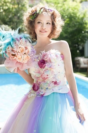 A Magical Dress Filled with a Girl's Dreams♡ Inspired by THE HANY's Colorful Dresses!にて紹介している画像