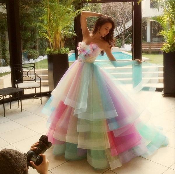 A Magical Dress Filled with a Girl's Dreams♡ Inspired by THE HANY's Colorful Dresses!にて紹介している画像