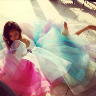 A Magical Dress Filled with a Girl's Dreams♡ Inspired by THE HANY's Colorful Dresses!にて紹介している画像