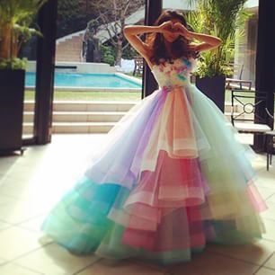 A Magical Dress Filled with a Girl's Dreams♡ Inspired by THE HANY's Colorful Dresses!にて紹介している画像
