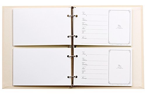 ゲストカードを写真付きで保管できる♡芳名帳に「チェキ」を入れられる優秀アイテム発見＊にて紹介している画像