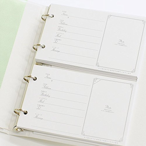 ゲストカードを写真付きで保管できる♡芳名帳に「チェキ」を入れられる優秀アイテム発見＊にて紹介している画像