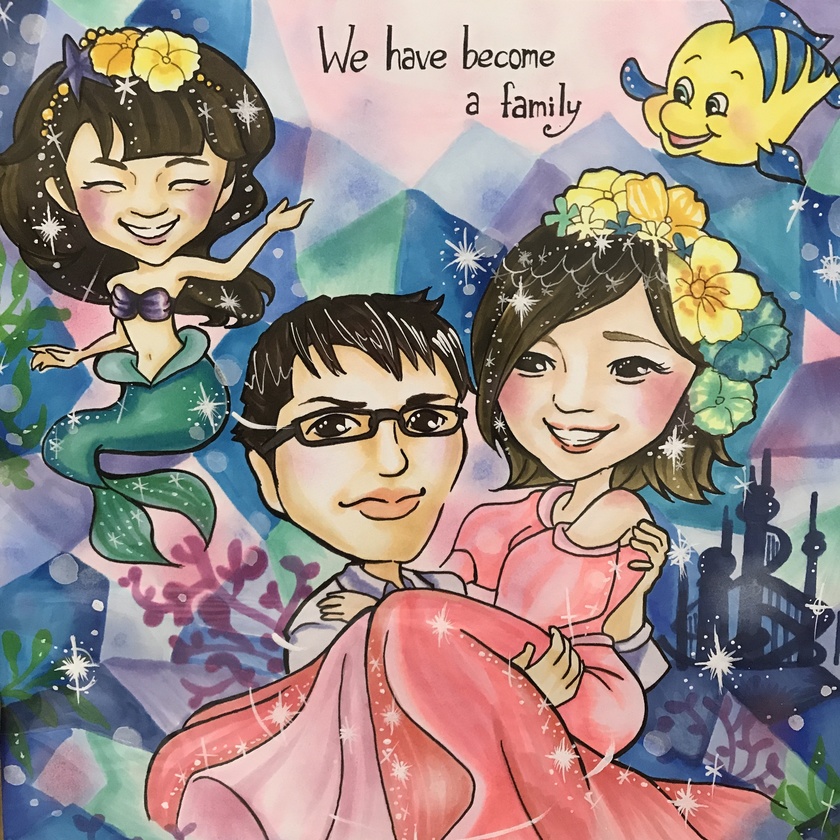 Which Style Do You Prefer? Categorizing Newlywed Portrait Illustrations into Six Different Genres!にて紹介している画像