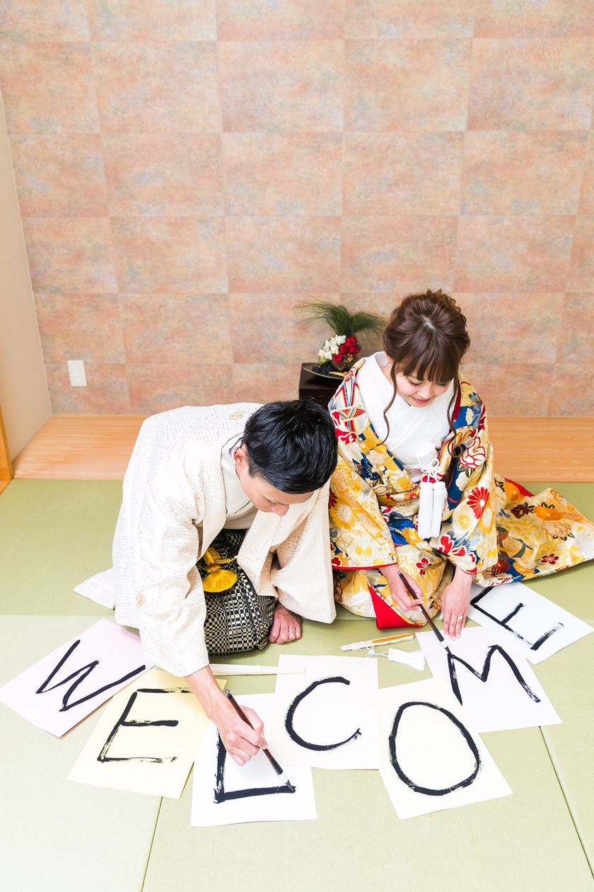 和装前撮り前にチェック♡【お習字ショット】で持ちたい習字の内容まとめにて紹介している画像