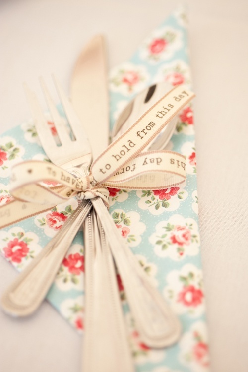 可愛いナプキンのデコレーションアイデアをあつめました♡にて紹介している画像