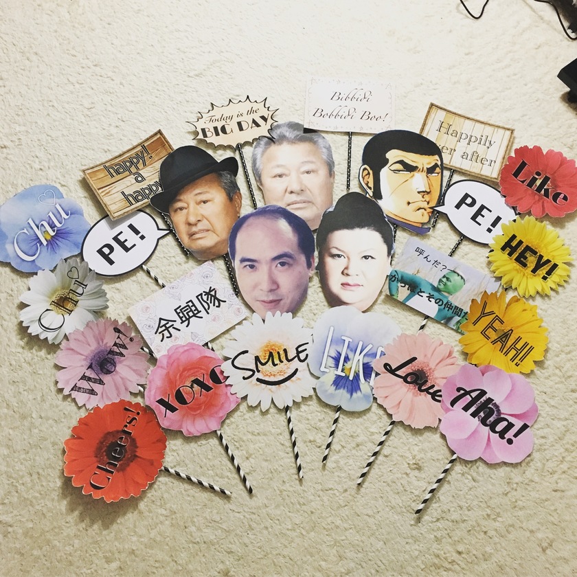 披露宴がもーっと盛り上がる！ユニークで楽しい〔面白フォトプロップス〕のデザイン3選＊にて紹介している画像