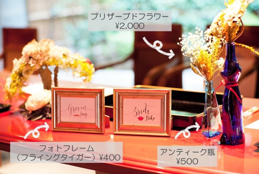 What's the Cost of Your Welcome Space? How to Calculate the Expenses for Your Decoration Items＊にて紹介している画像