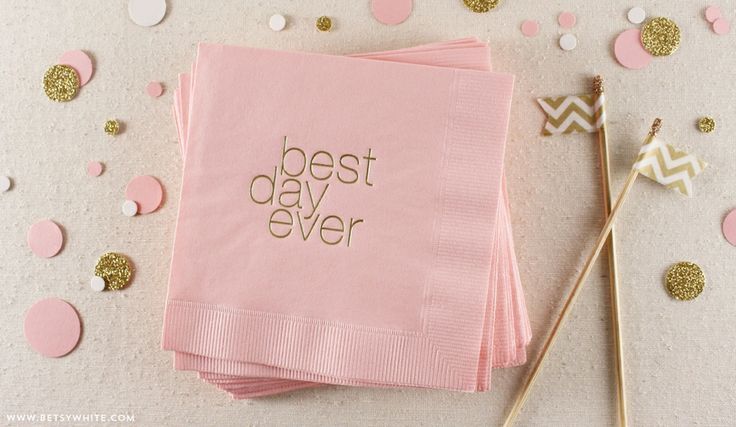 可愛いナプキンのデコレーションアイデアをあつめました♡にて紹介している画像