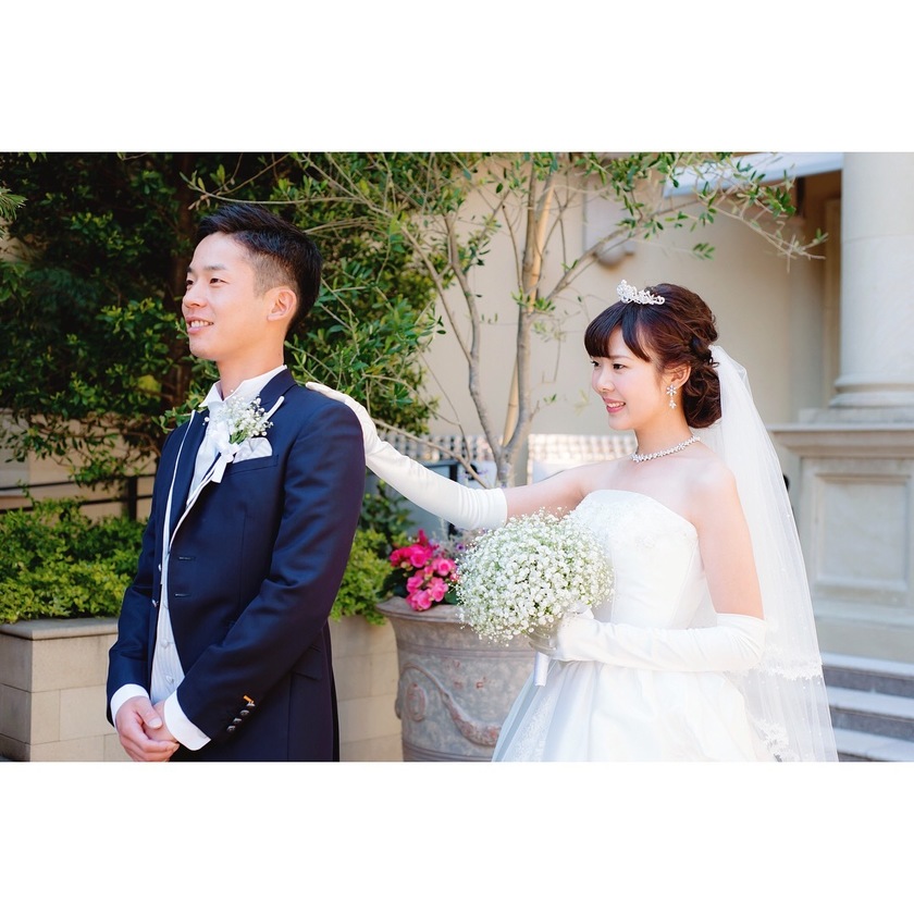 不仅仅是婚纱♡在婚礼当天穿上彩色礼服进行首次见面的美好时刻！にて紹介している画像