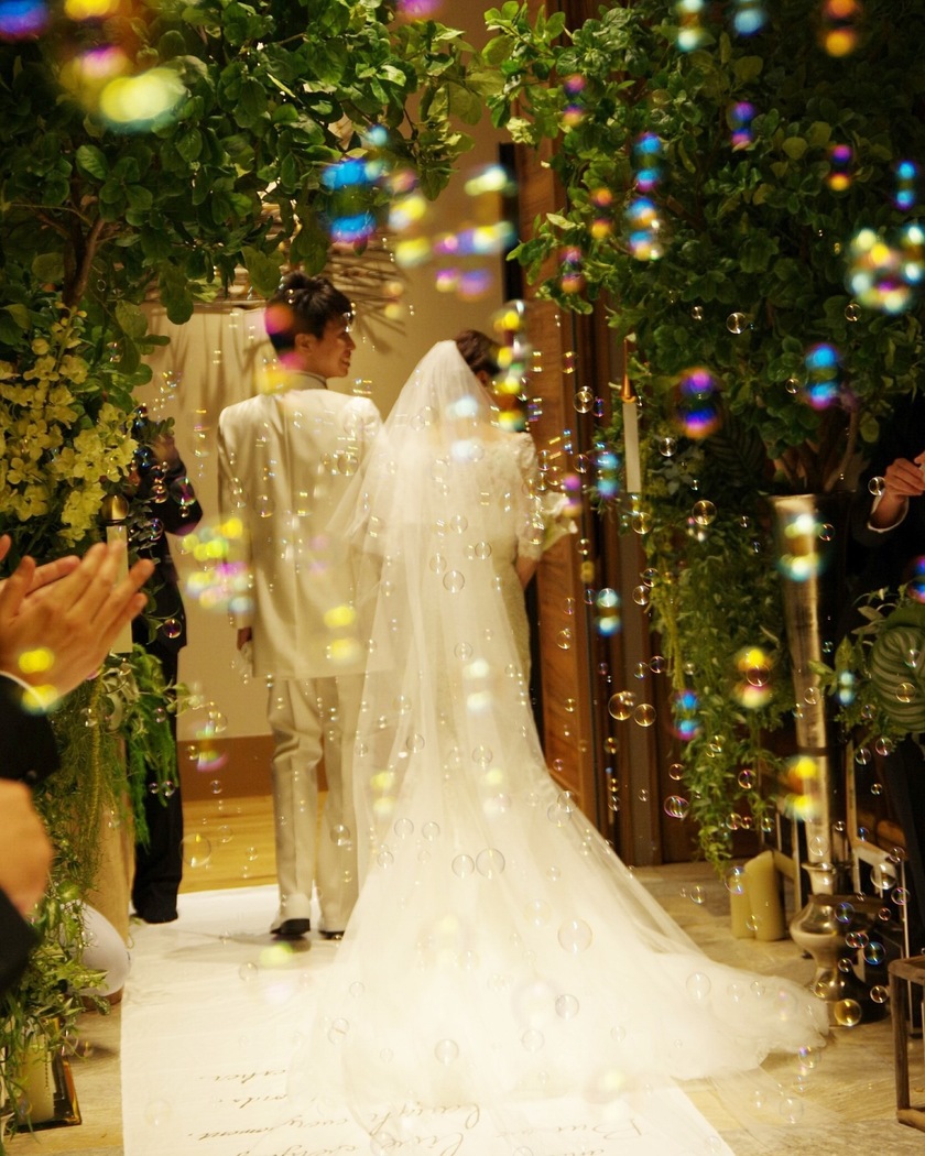 Choose from Real Bride's Actual Photos! Which Ideal '○○ Shower' Do You Truly Want? *にて紹介している画像