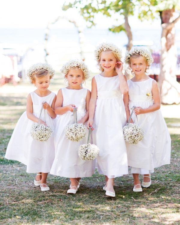 "I Never Knew She Was This Cute! Wedding Ideas Featuring Baby's Breath♡"にて紹介している画像
