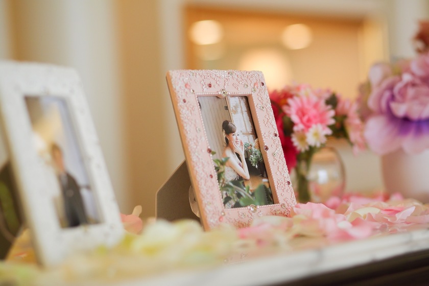 For Those Who Want a Quick Setup♡ Just Order This Simple and Chic Reception Space!にて紹介している画像