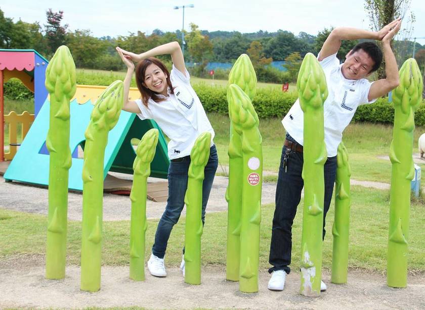 确保上镜的可爱！充满蔬菜水果巨大雕塑的『广岛・天空梦想公园』にて紹介している画像