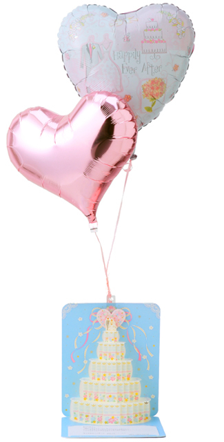 "Adorable and Convenient: The Perfect Balloon Telegram to Send to Friends and Bridesmaids!"にて紹介している画像