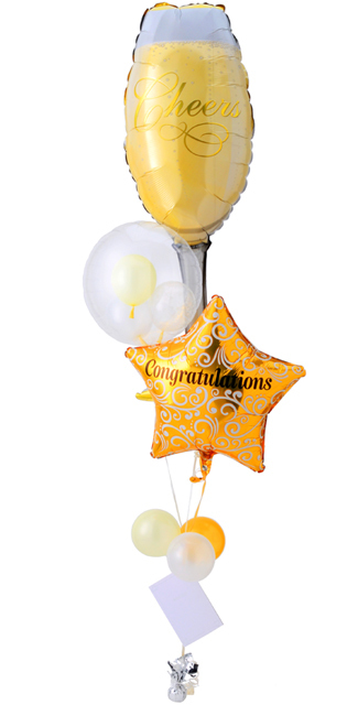 "Adorable and Convenient: The Perfect Balloon Telegram to Send to Friends and Bridesmaids!"にて紹介している画像