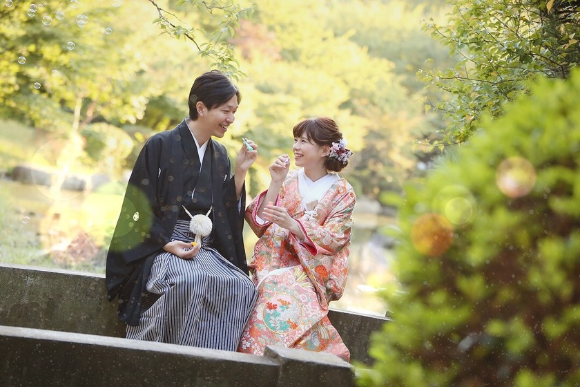 【完全保存版100ショット公開！】和装前撮りで真似したい可愛いポーズ総まとめ＊にて紹介している画像