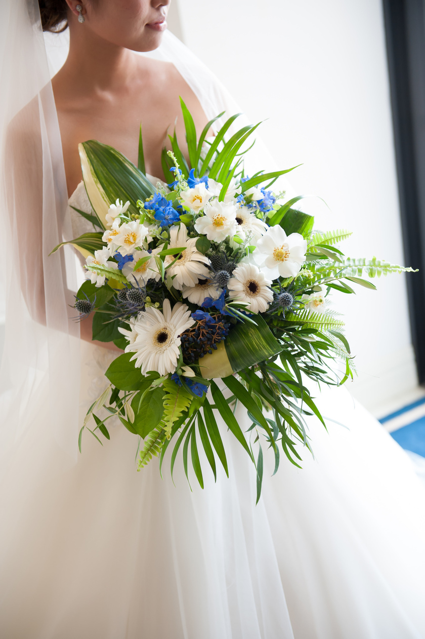Key Factors? A Compilation of Real Brides' Chosen Wedding Bouquet Designs and Their Reasons*にて紹介している画像