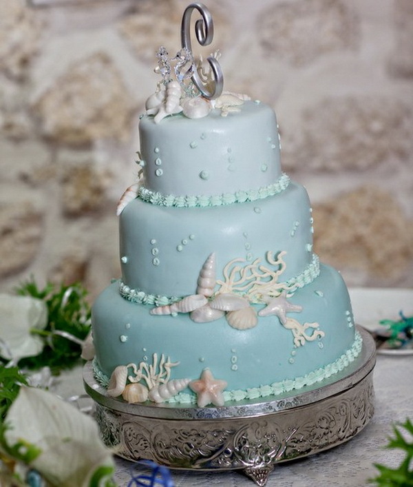 サムシングブルーをケーキにも♡『4つのモチーフ別』cakeカタログ*にて紹介している画像