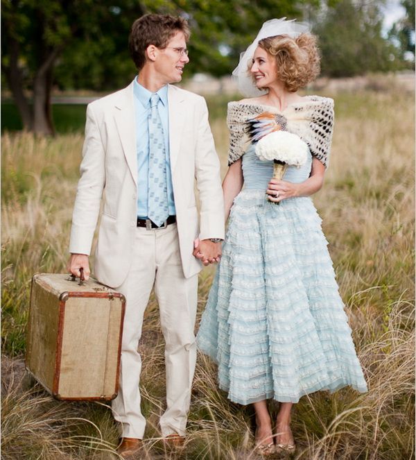 私、魔法に掛けられた？淡いブルーのドレスで、まるでシンデレラ気分のお姫様♡にて紹介している画像