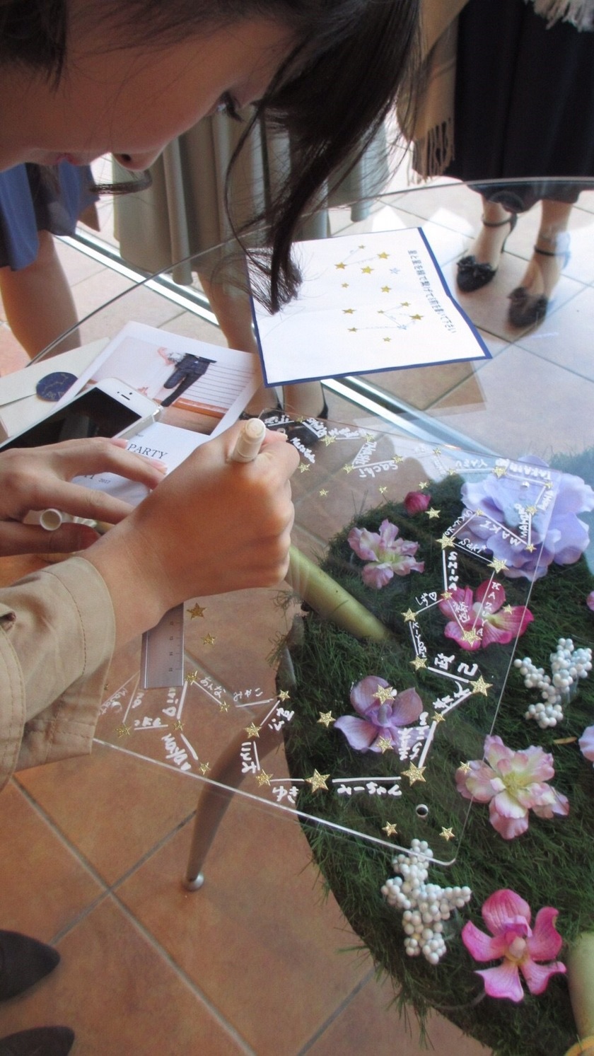 "Creating a Unique Wedding Certificate: A Summary of Guest Participation Options in a Welcoming Space ♡"にて紹介している画像