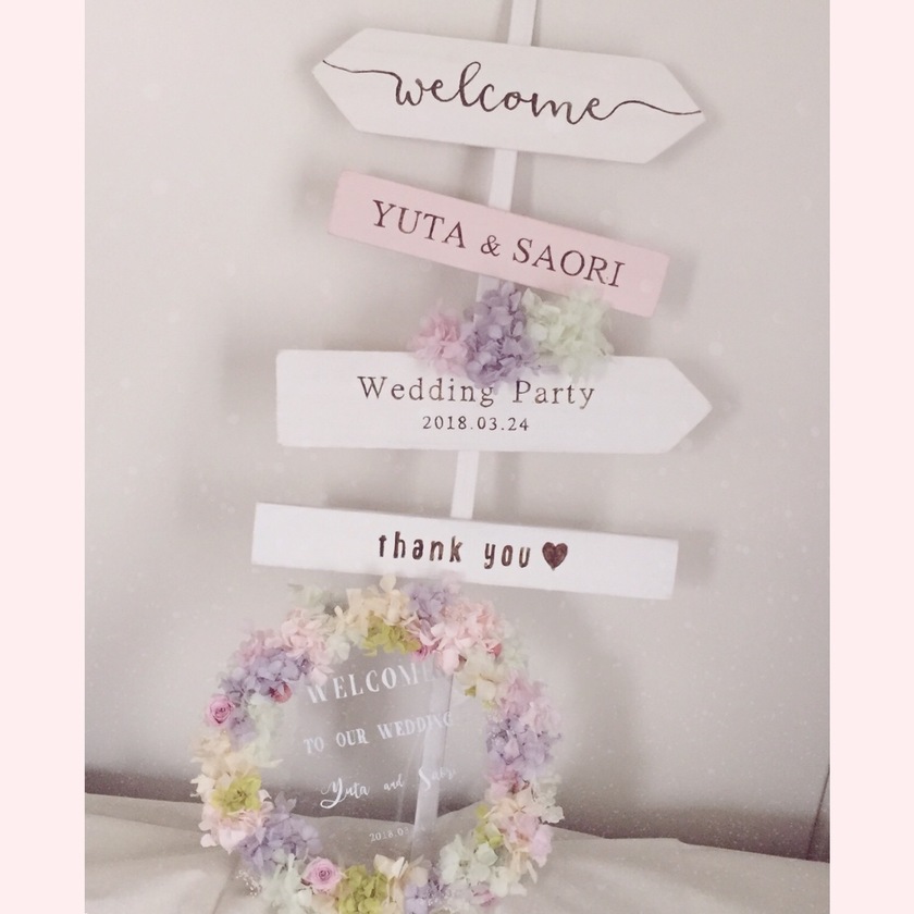 Nine Impressive Designs for Welcome Signs to Shine in Venue Decorationsにて紹介している画像