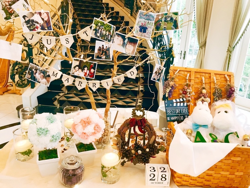 21 Elegant Decoration Ideas for Your Welcome Space Inspired by Experienced Brides ♩にて紹介している画像