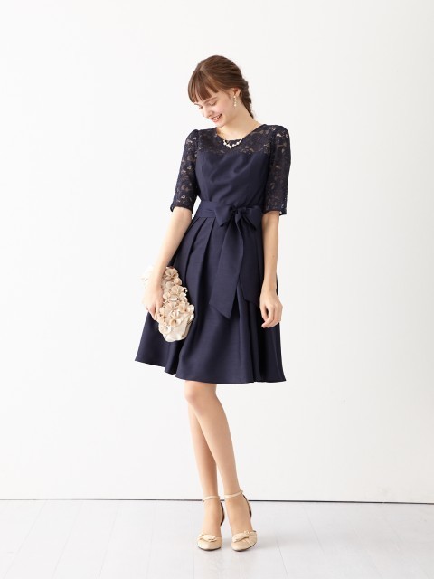 "Charming and Stylish 'Guest Dresses' to Buy Now and Wear Until Spring ♡"にて紹介している画像