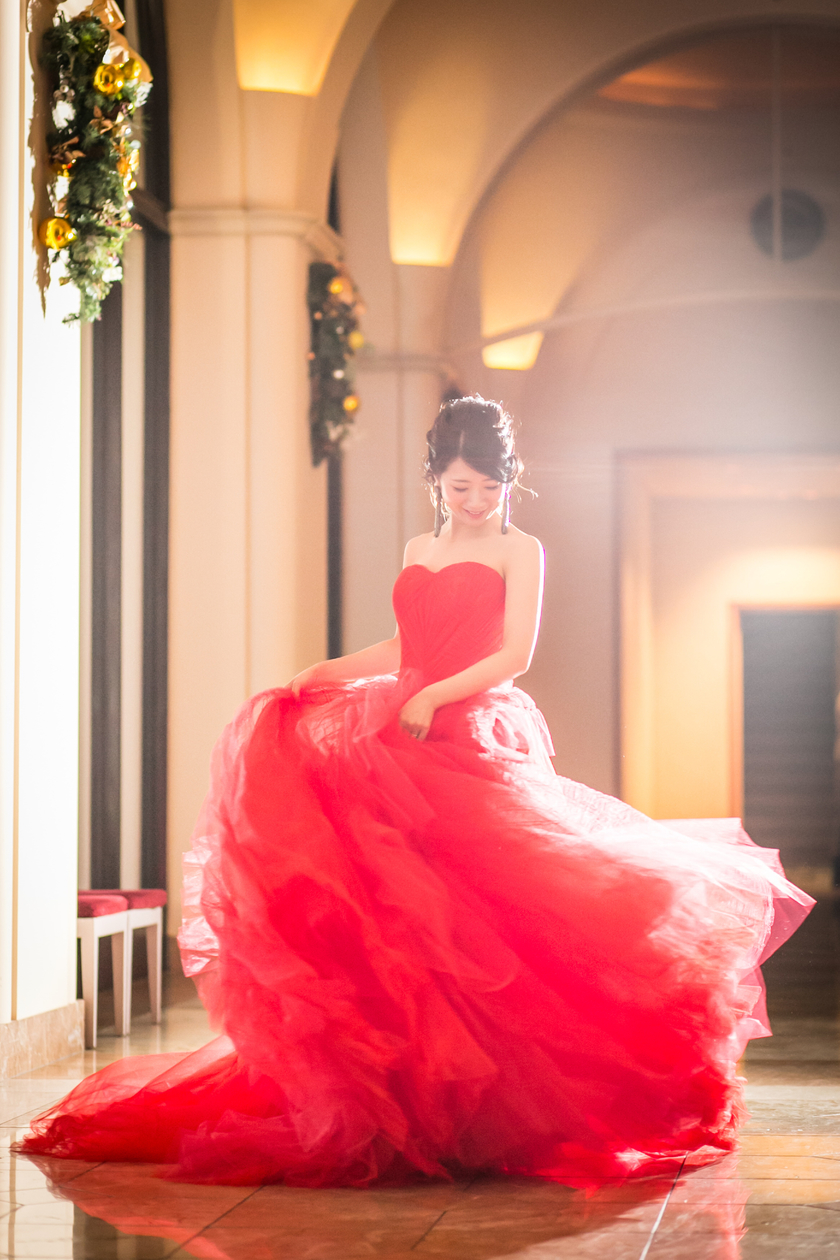 \ ドレス選びの参考に♡ /一体、どんな色があるの？？ 〔カラードレス〕の色をまとめてみました♡にて紹介している画像