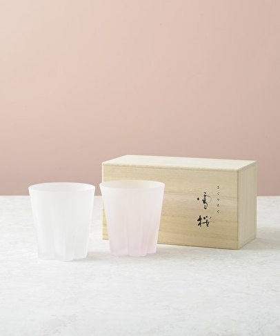 グラスを置くと、花が咲く♡桜の形の「さくらさく」タンブラーが可愛すぎ*にて紹介している画像