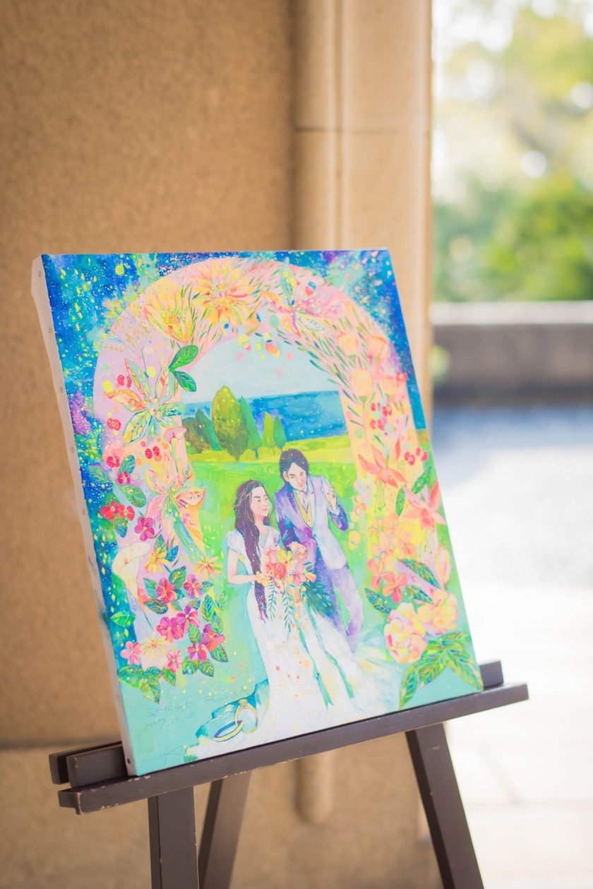 36実例！手作りもできる【ウェルカムボード】のトレンドデザイン一気見せ♡にて紹介している画像