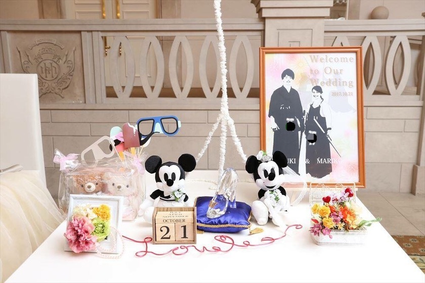 ＼instagramで見つけた！／おしゃれなウェルカムスペースのデコレーションデザイン10選♡にて紹介している画像