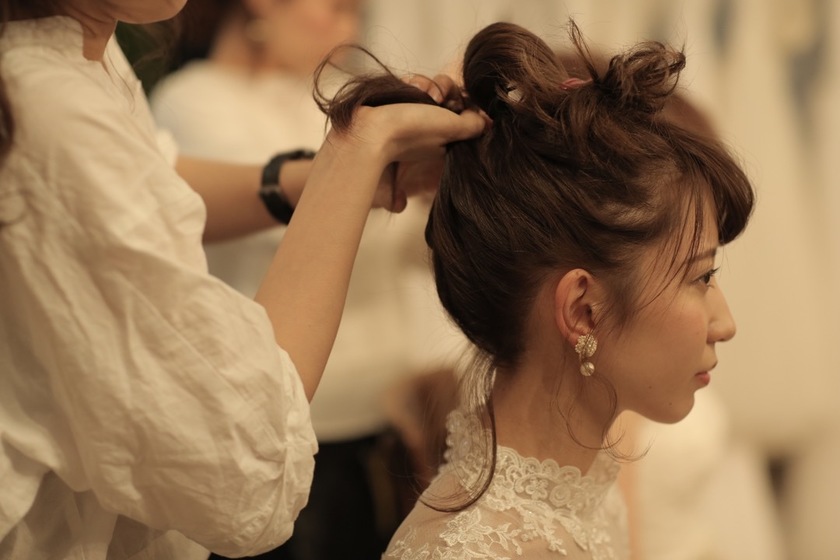 【東京・大阪】1月・2月開催♡プロの写真撮影やヘアメイクを体験できるウエディングフォトイベント情報＊にて紹介している画像