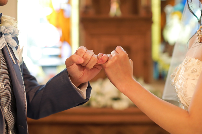 ゲストに愛を誓う挙式＊【人前式】の進行の流れと演出をおさらい♡にて紹介している画像