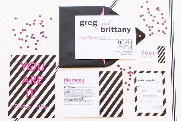 オトナかわいい♥ストライプをアクセントにつくるWeddingコーディネートがおしゃれ♡にて紹介している画像