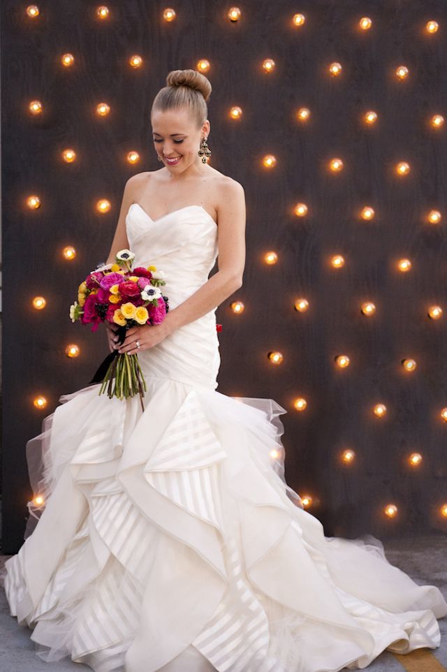 オトナかわいい♥ストライプをアクセントにつくるWeddingコーディネートがおしゃれ♡にて紹介している画像