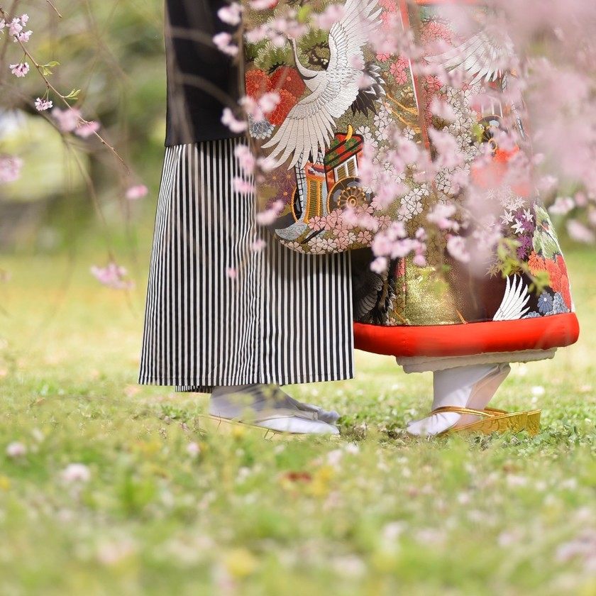 和婚花嫁さん必見♡和装前撮りの時に撮りたい写真のポーズまとめ✳︎にて紹介している画像