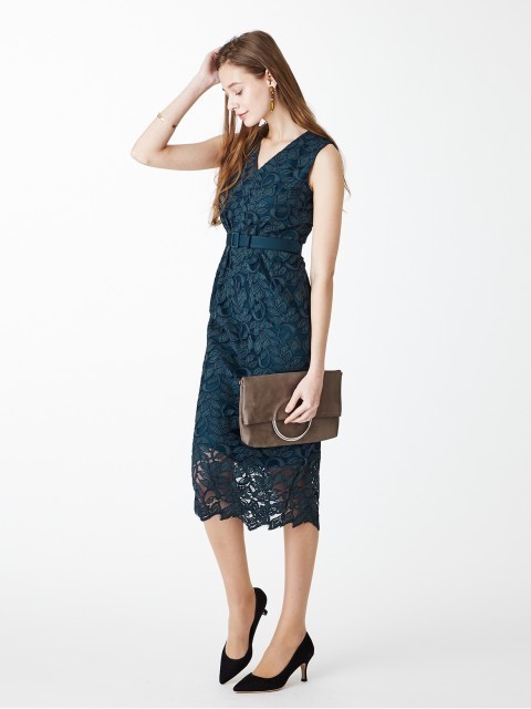 一着は持っておきたい！通販で買える大人可愛い《レース》のお呼ばれドレスまとめ＊にて紹介している画像