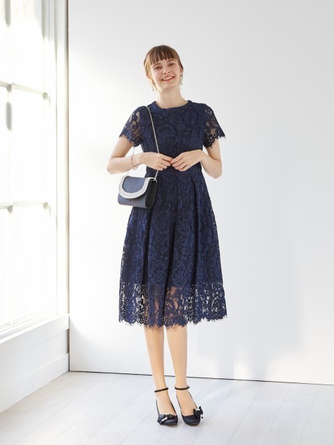 一着は持っておきたい！通販で買える大人可愛い《レース》のお呼ばれドレスまとめ＊にて紹介している画像