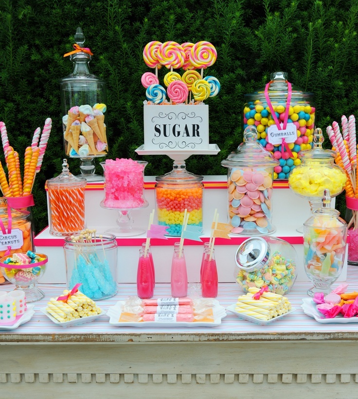 Sharing Happiness: Recommended "Candy Buffet" to Delight Your Guests ♩にて紹介している画像