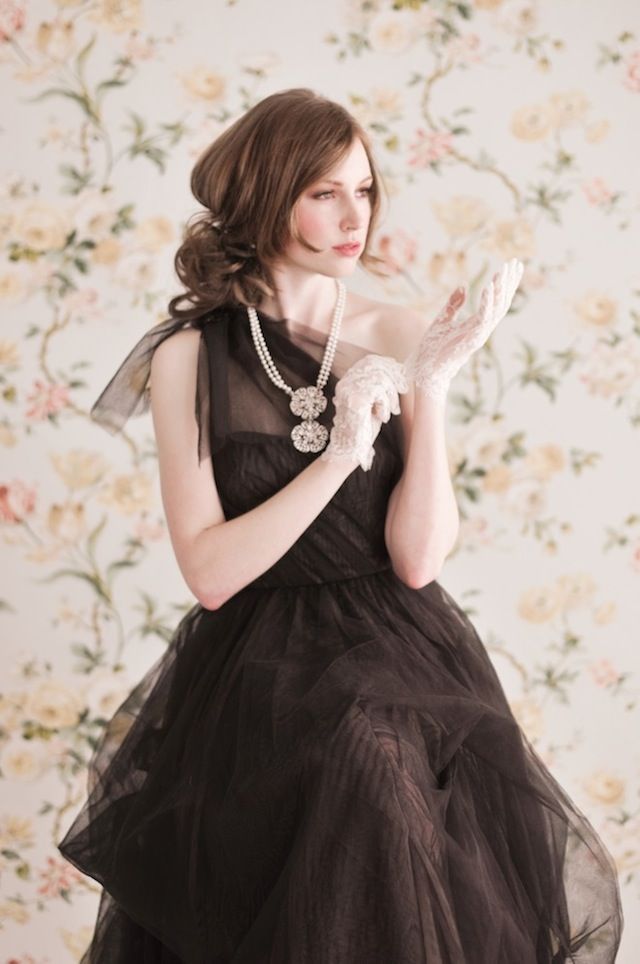 Collections of Adorable Lace Black Dresses ♡にて紹介している画像