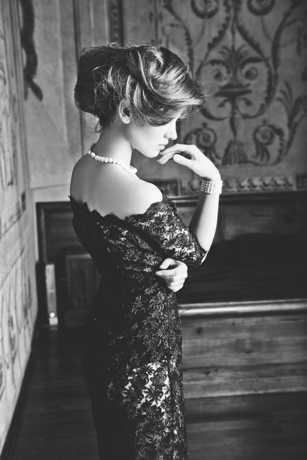 Collections of Adorable Lace Black Dresses ♡にて紹介している画像