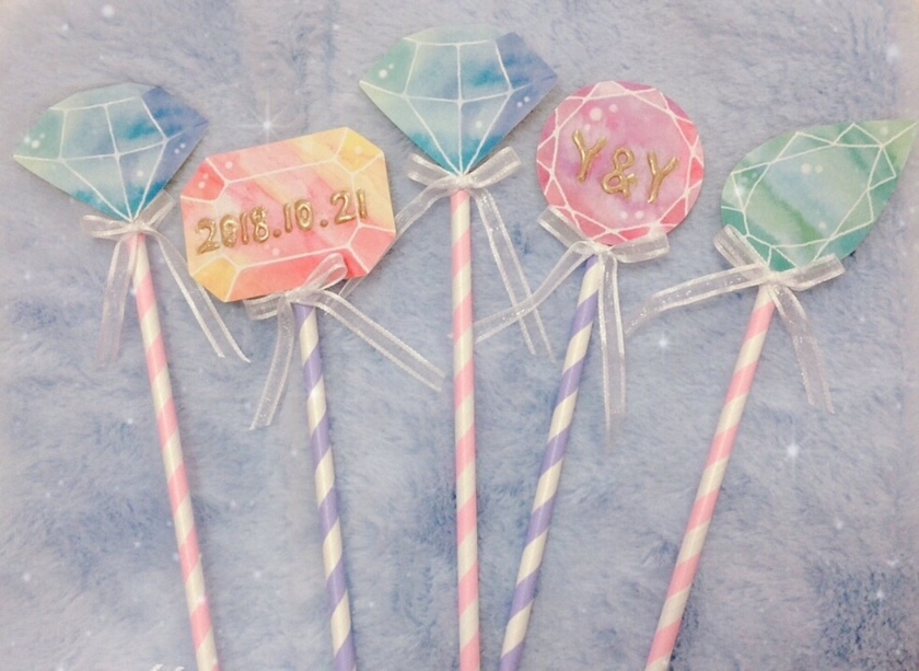 おしゃれで今風＊ウェディングフォトが可愛く撮れる撮影小物まとめ♡にて紹介している画像