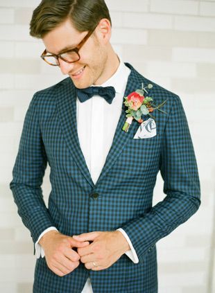 Delightful to the Eyes: A Charming Wedding with Playful Gingham Check ♡にて紹介している画像