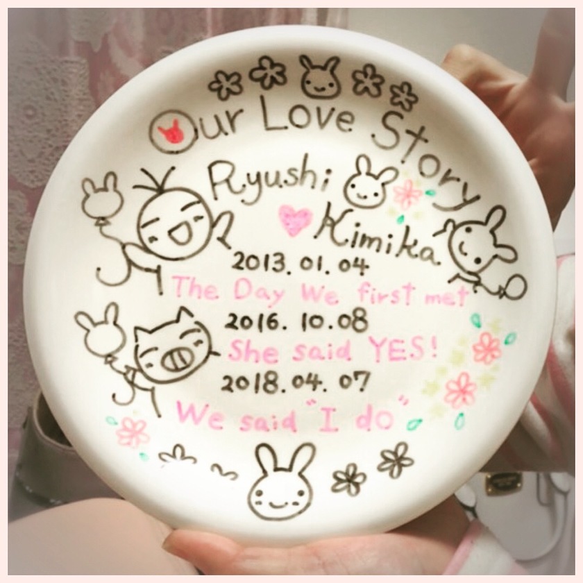 2人の愛の歴史を形に残そう♡ウェルカムスペースに飾りたい『ラブストーリー』のデザインまとめ＊にて紹介している画像